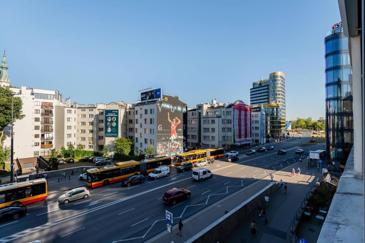 Sunbeam Studio City Centre Metro Politechnika Warszawa Exteriör bild